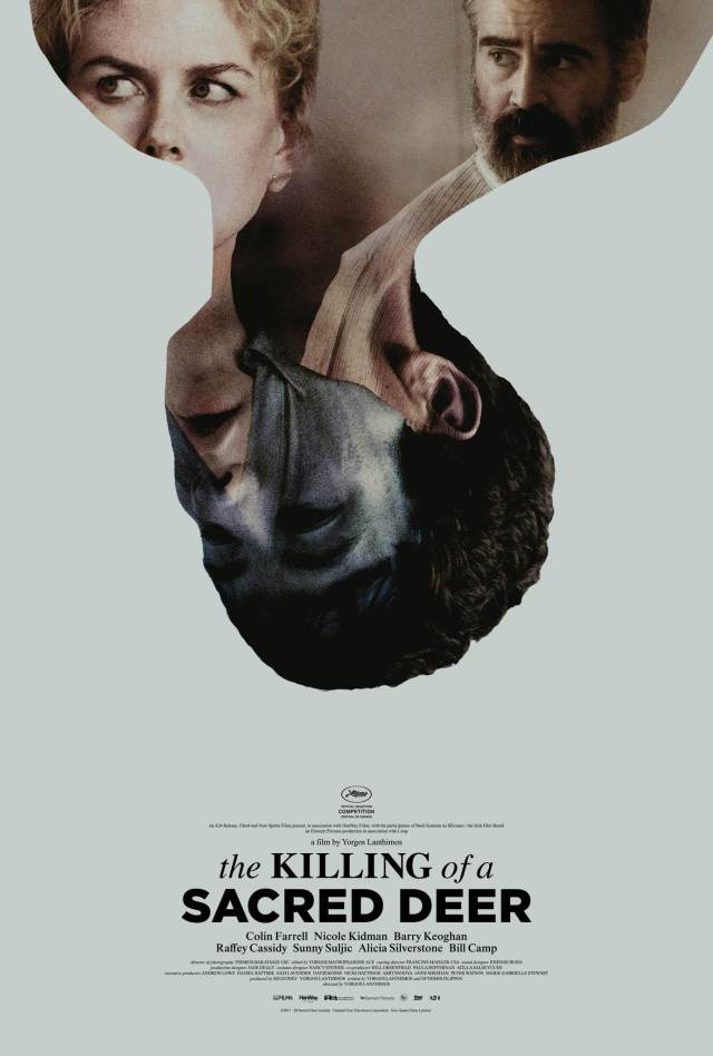 The killing of a sacred deer poster