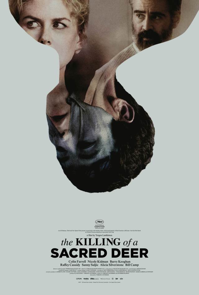Top 10 Haunting Films for your Halloween Countdown 3 The killing of a sacred deer poster