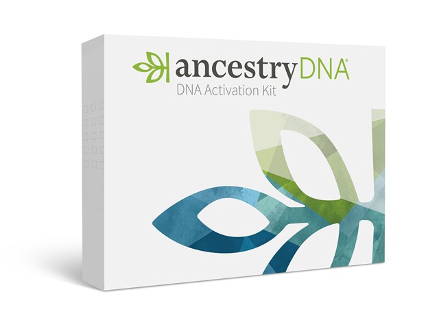 ancestry dna kit boxed product