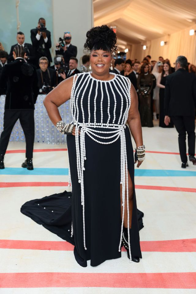 lizzo attends the 2023 met gala celebrating karl lagerfeld news photo 1682984733