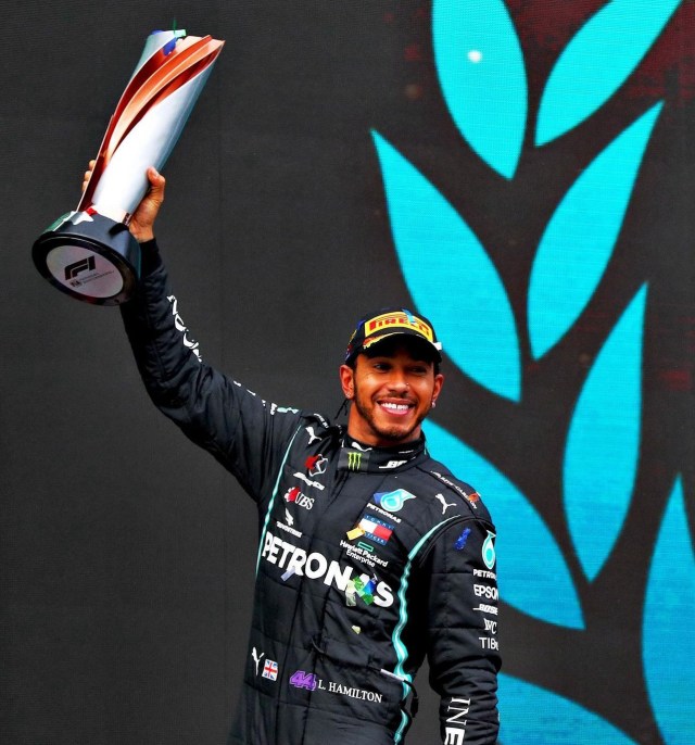 Lewis Hamilton Podium 2023