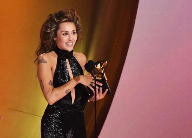 Who I Wanted and Predicted to Win the Big Four at the Grammys vs Who Actually Won 5 Miley cyrus 2024 GRAMMYs GettyImages 1986395270