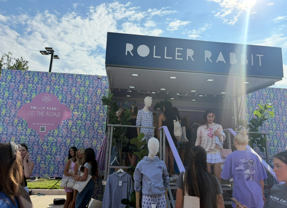 Roller Rabbit on the Road: Rallying School Spirit at TCU